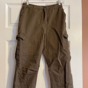 Olive Green Cargo Pants